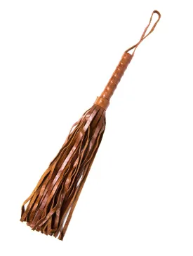 Brown Vintage Style Leather Flogger