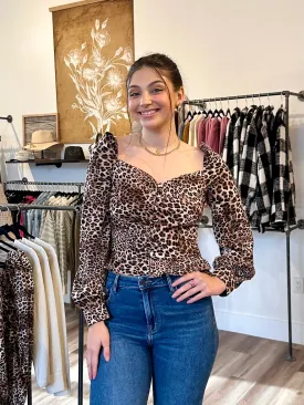 Leopard Blouse