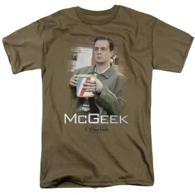 Ncis Mcgeek Mens T Shirt Safari Green