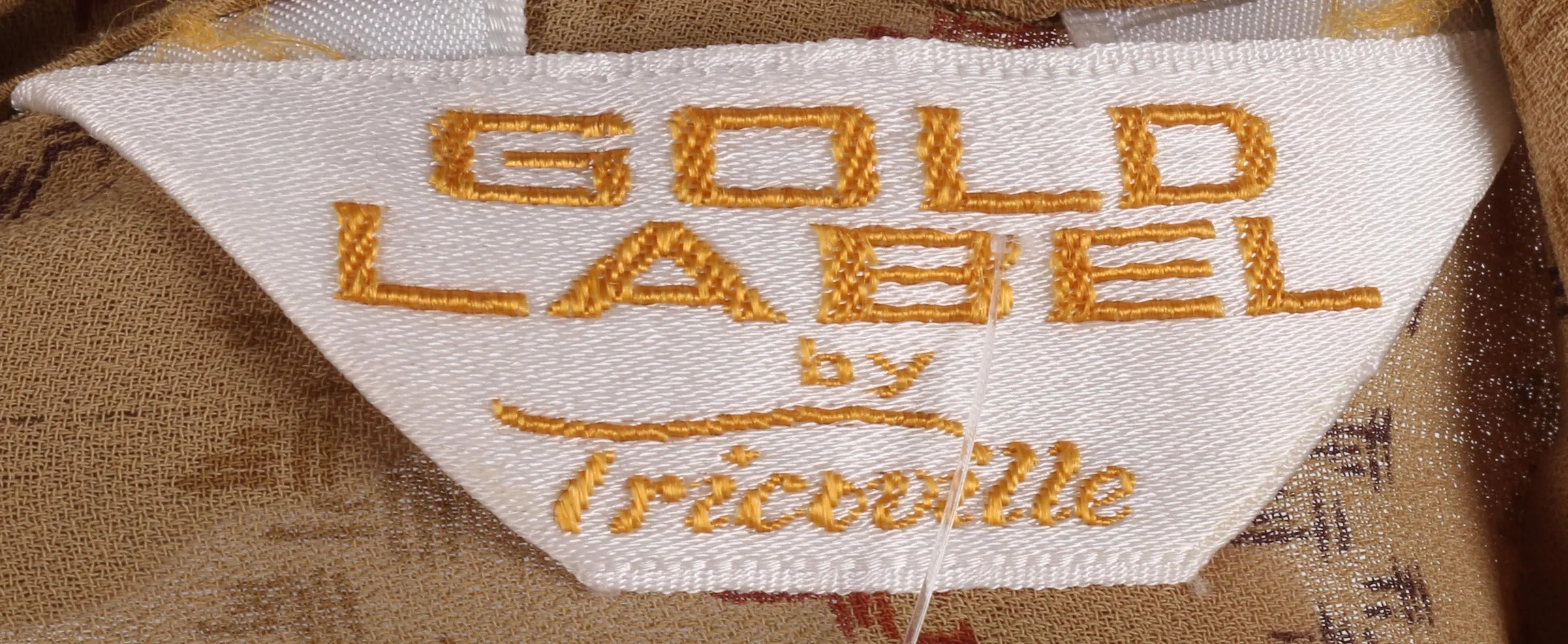 Vintage Gold Label by Tricoville Shirt Size 10/12